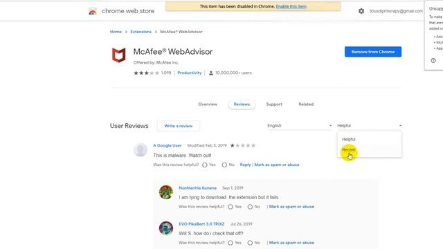 Brave Browser - Unsupported Extensions Disabled (e.g. McAfee WebAdvisor) - What To Do? смотреть онлайн