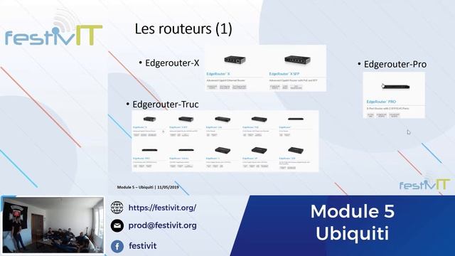 Module 5 - Ubiquiti - Formation du 11/05/2019 смотреть онлайн