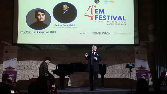 Music: Largo al Factotum, Dr. Daniel Kim Sunggyeul, Voice смотреть онлайн