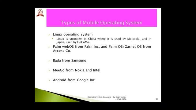 Multiprocessor and Multicore Operating Sytem Video4 смотреть онлайн