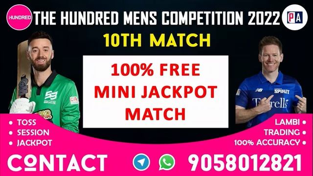 The Hundred Mens Com 2022 | Southern Brave vs London Spirit 10th Match Prediction | Preview 11 team смотреть онлайн