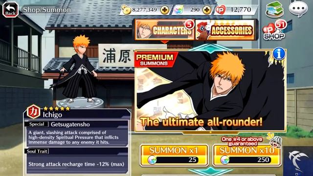 Bleach Brave Souls: Mind Attribute Summons YOLO SINGLE!! смотреть онлайн