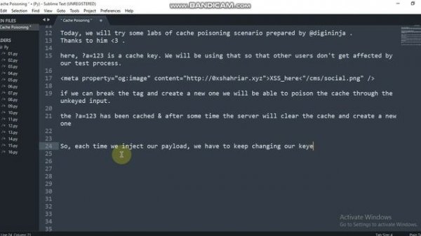 Basic Cache Poisoning Lab ( by digininja ) Solution | 0xshahriar