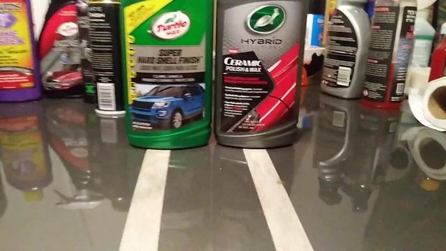 Turtle Wax Ceramic Polish Wax Vs Turtle Wax Cleaner Hardshell Liquid Wax