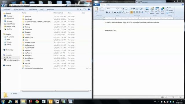 Google Chrome Profile Error смотреть онлайн