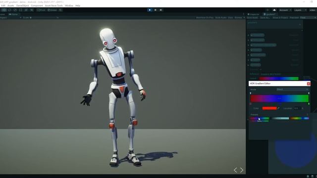 Unity VFX - Gradient Color Effect - Downloadable смотреть онлайн