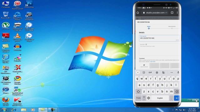 Chrome Se video upload kaise kare How to upload video in Chrome browser YouTube per video upload смотреть онлайн
