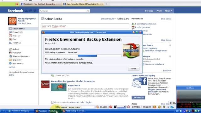 backup firefox menggunakan febe смотреть онлайн