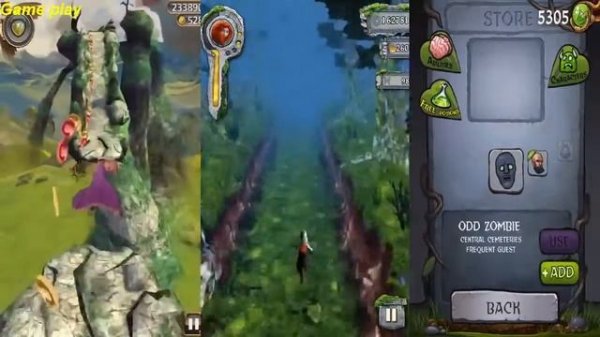 Temple Run: Oz VS Temple Run: Brave VS Zombie Run iPad Gameplay HD