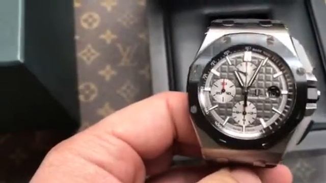 In-boxing Audemar Piquet Royal Oak Offshore 44MM Titanium part 2 смотреть онлайн