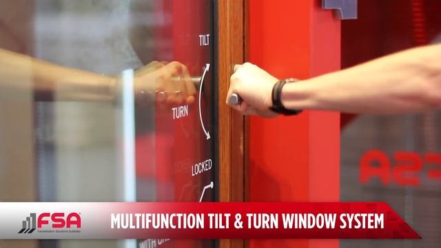FSA® Multifunction Tilt & Turn Window System смотреть онлайн