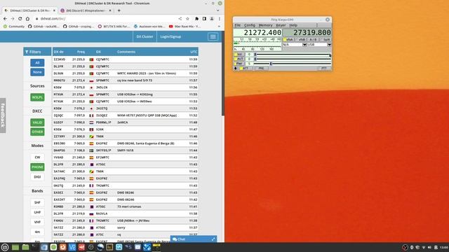Testing of DJ7NTs dxheat2flrig Chrome plugin .:°:. A let's play a round смотреть онлайн