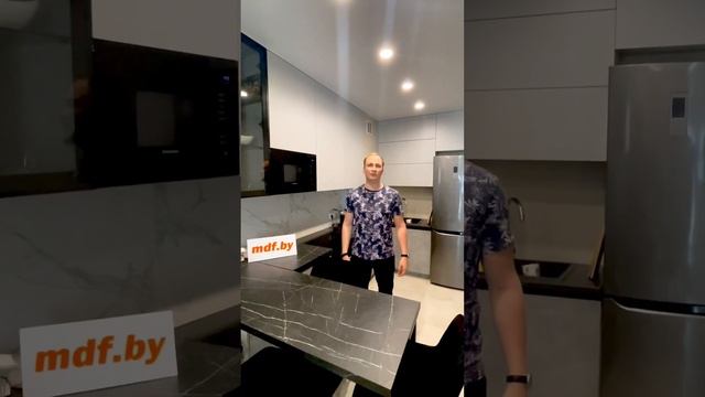 Кухня на заказ в Минске. Mdf.by ВИДЕ ОТЗЫВ Никиты