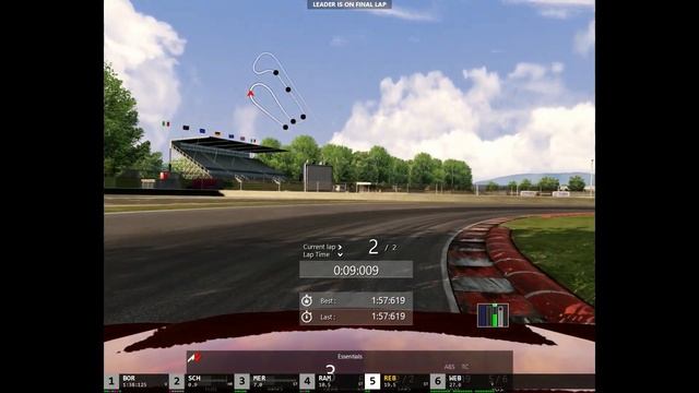 Assetto Corsa PC Gameplay Alfa Romeo Giulietta QV Quick Race at Magione Track смотреть онлайн