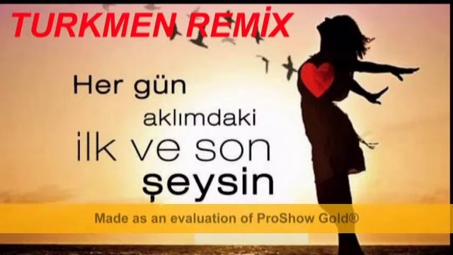BAŞIMIN TATLI BELASI (TURKMEN REMİX) #remix смотреть онлайн
