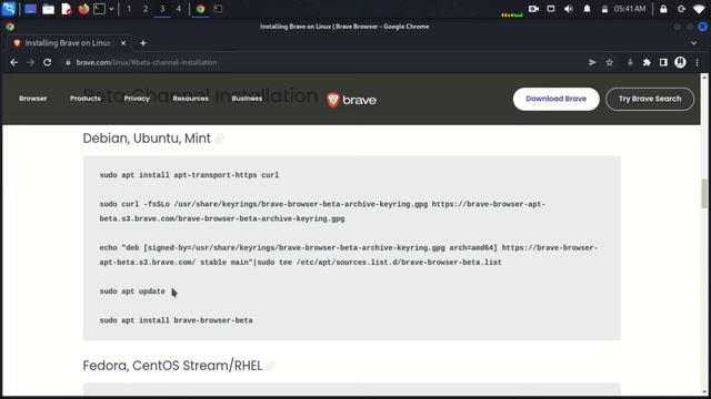 HOW TO INSTALL BRAVE BROWSER IN KALI LINUX | #kalilinux смотреть онлайн