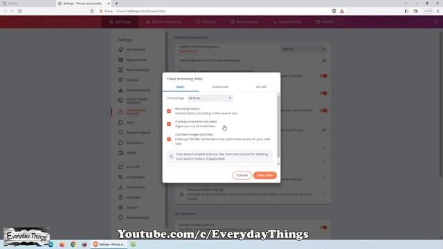 How to Clear Cache and Cookies on Brave Browser смотреть онлайн