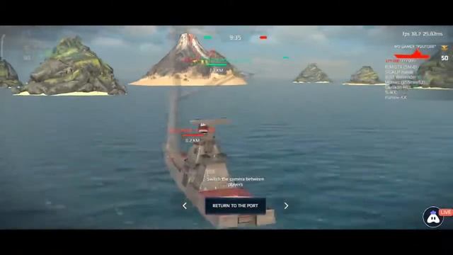 Modern Warships : The Brave Sailors | MD GAMER vs AMR смотреть онлайн