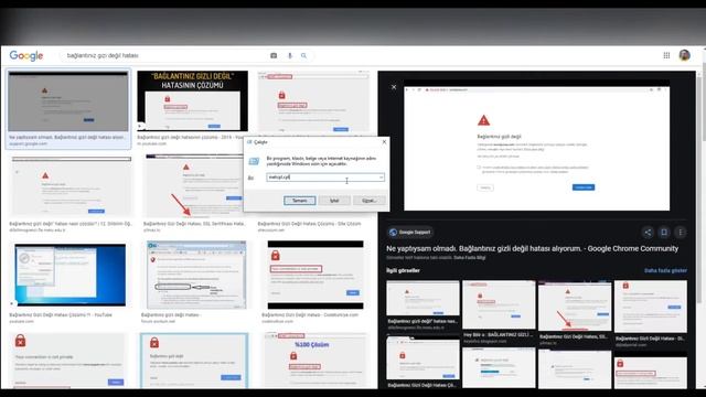 Bağlantınız Gizli Değil - NET::ERR_CERT_DATE_INVALID Sorununu Giderme смотреть онлайн