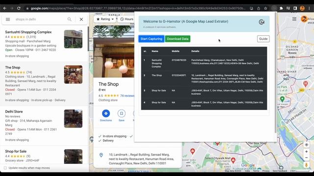 G-Hamstor - Lead Extrator Chrome Extension смотреть онлайн