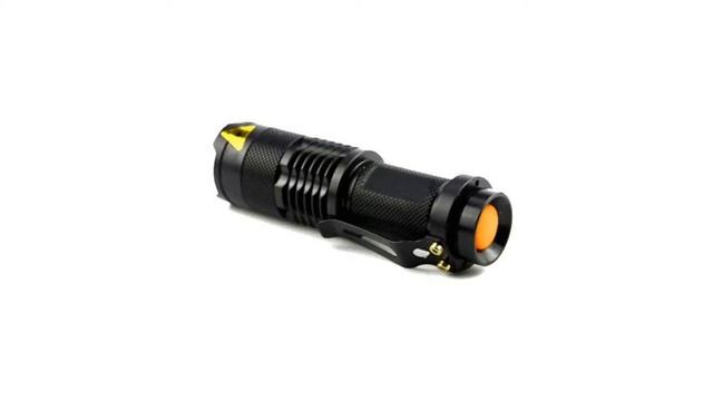 2000LM Waterproof Adjustable Focus Tactical LED Flashlight смотреть онлайн
