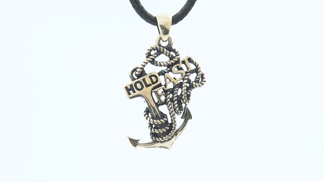 Anchor Pendant Bronze Sailor Jewelry смотреть онлайн