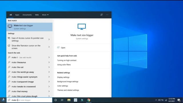 How To Make Font Size Bigger In Windows 10 (easiest way) смотреть онлайн
