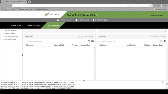 MDACA Cloud Storage Explorer (CSE) смотреть онлайн