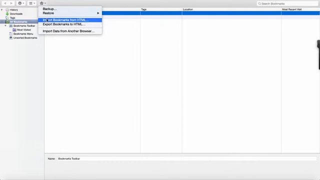 Importing Bookmarks to Firefox смотреть онлайн
