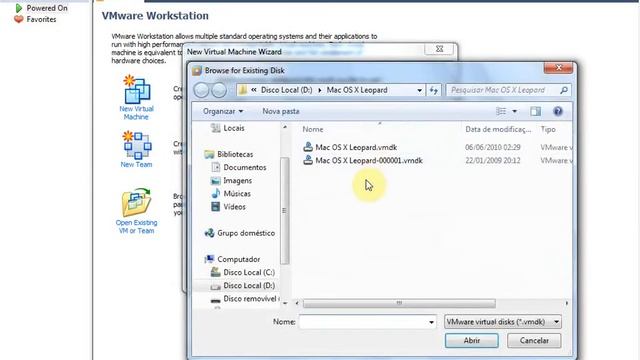Mto Mto Fácil - Instalando MAC OS X Leopard no Windows 7 x64 - Utilizando VmWare Virtual machine смотреть онлайн