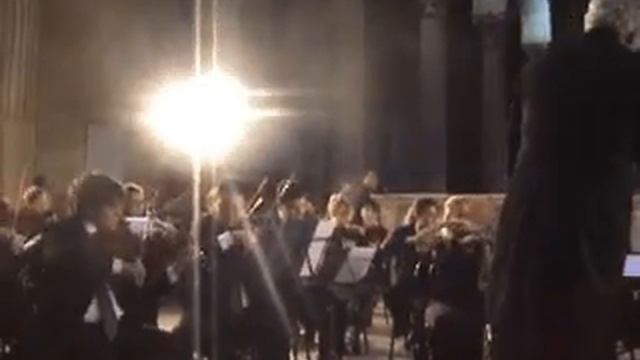 Giulio Menichelli suona Haydn Sinfonia 49 La Passione 2t con l'orchestra giovanile di Uto Ughi смотреть онлайн