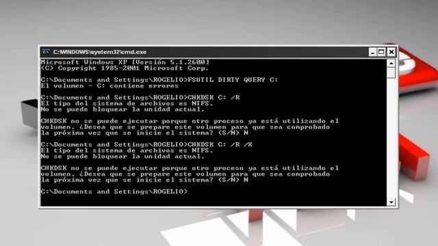 Reparar Errores Del Sistema Desde CMD - CHKDSK смотреть онлайн