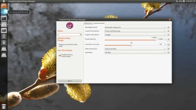 Change Unity Launcher Settings - Ubuntu 11.04 смотреть онлайн