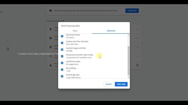 How To Clear Browsing History Data On Google Chrome Web Browser - English Tutorial смотреть онлайн