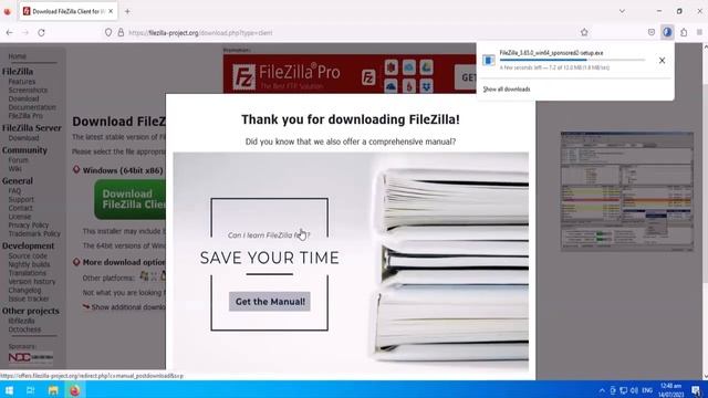 How to Download and Install FileZilla. смотреть онлайн