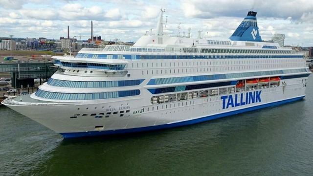 MS Silja Europa Horn: Estonia / Finland National Anthem смотреть онлайн