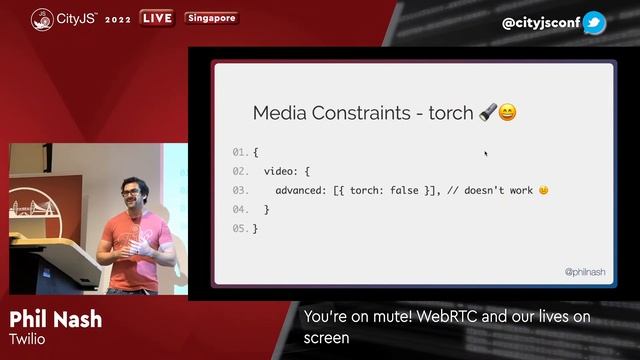 You're on mute! WebRTC and our lives on screen - Phil Nash смотреть онлайн