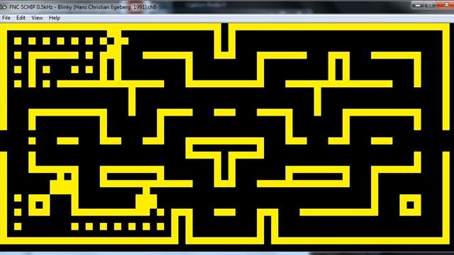 Blinky - CHIP 8 RCA - emulador Fish N Chips 2.1.5 - probado Windows 7 x64 смотреть онлайн