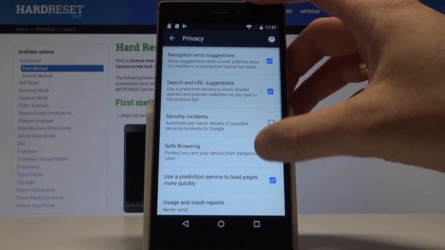 How to Enable Do Not Track in MICROMAX Canvas 6 - Chrome Privacy Settings смотреть онлайн