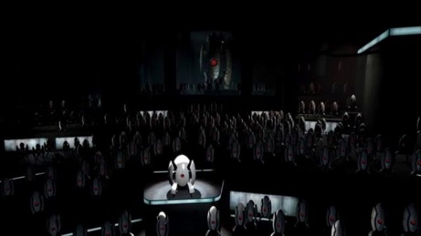 Portal 2 - Ending (Cara Mia Addio) in HD!