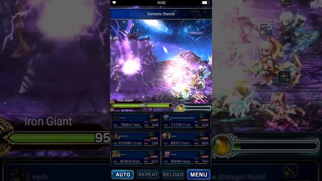 Final Fantasy Brave Exvius:Iron Giant Trial смотреть онлайн