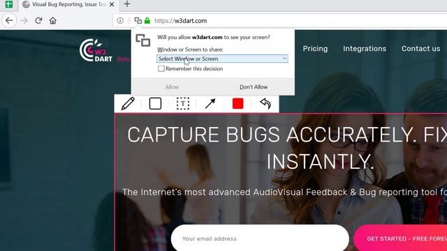 W3Dart : Report bug Using Video Recording Feature Firefox Extension смотреть онлайн