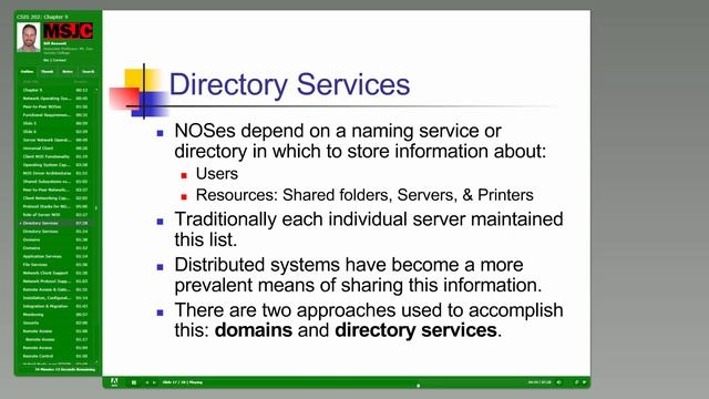 CSIS 202 Chapter 9: Local Area Network Operating Systems and Remote Access смотреть онлайн