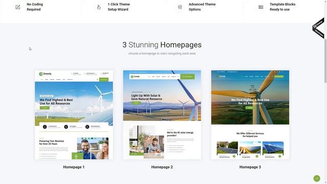 Greenly - Ecology and Solar Energy WordPress Theme Bryson Hadley смотреть онлайн