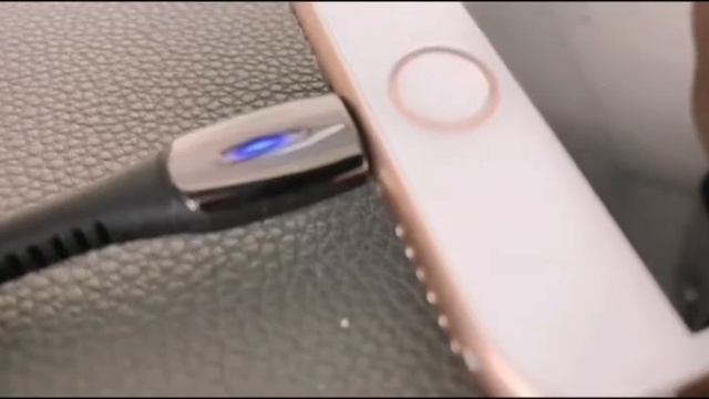 Budi 1m 2.4A Blingking lightning cable DC212L смотреть онлайн