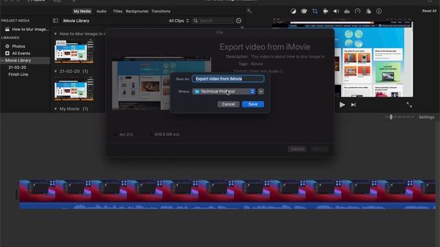How to export video from iMovie to Youtube. смотреть онлайн