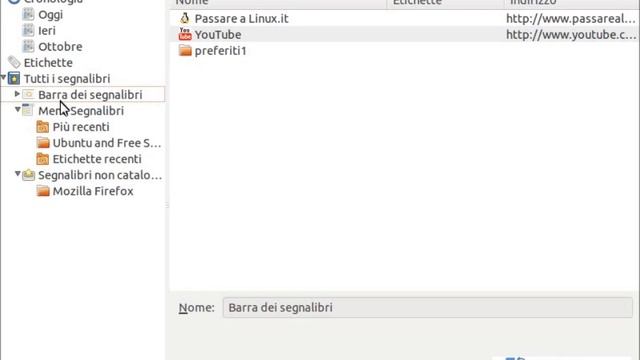 Ubuntu Linux per principianti - Lezione 12 - Gestire i segnalibri di Mozilla Firefox смотреть онлайн