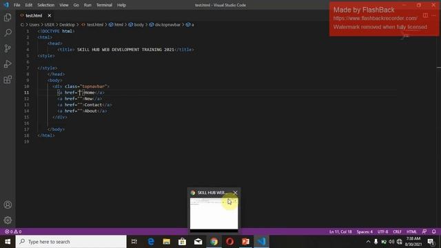 CSS__Part 1__Navbar Creation смотреть онлайн