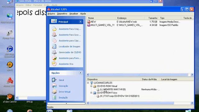 Tutorial Emulando .ISO no Alcohol 102% смотреть онлайн