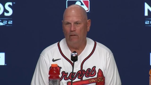 Brian Snitker Reacts to Max Fried's Struggles vs. Phillies & Atlanta Braves Game 1 NLDS Loss смотреть онлайн